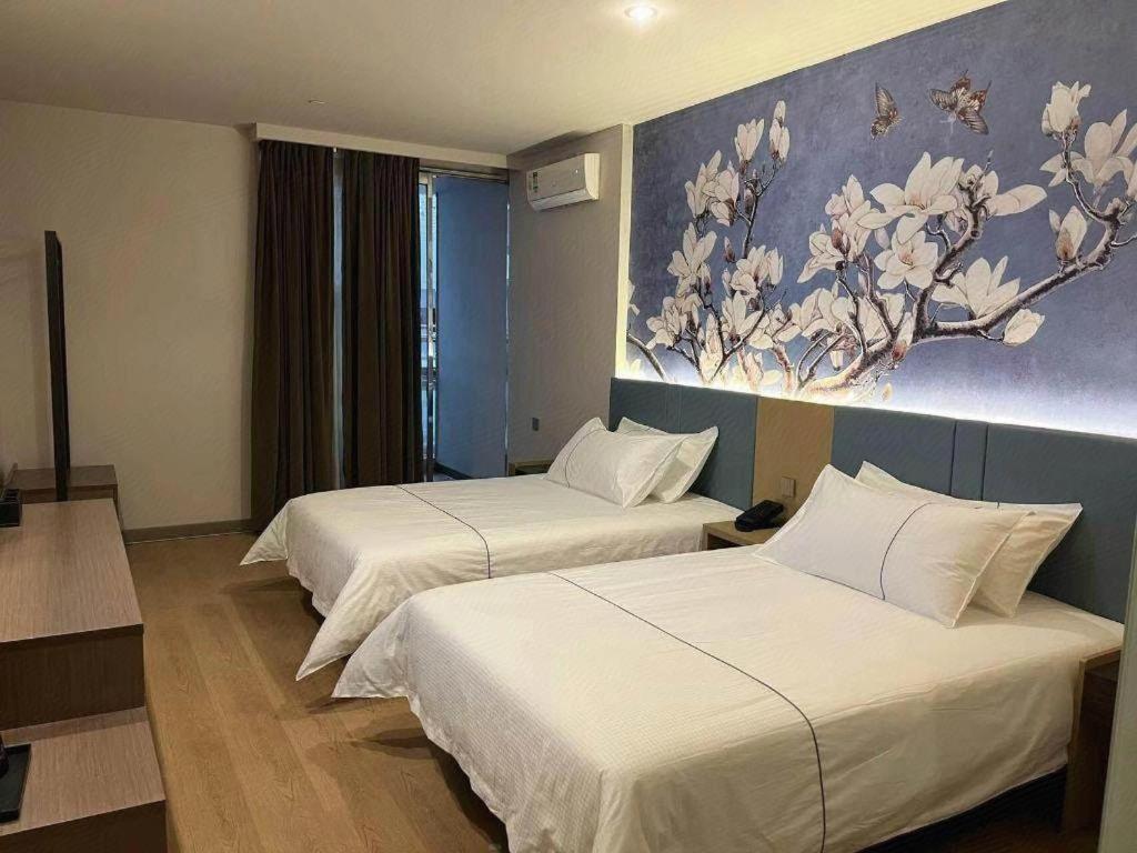 Magnotel Hotel Shanghai Railway Station Magnolia Plaza Exterior foto