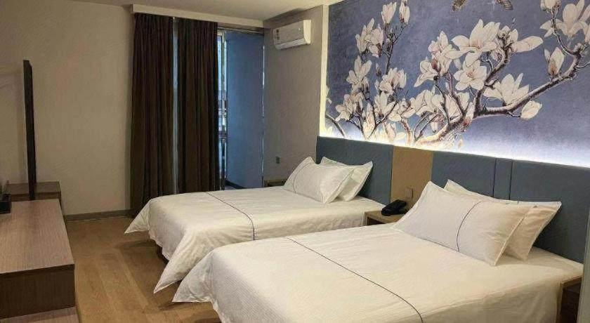 Magnotel Hotel Shanghai Railway Station Magnolia Plaza Exterior foto