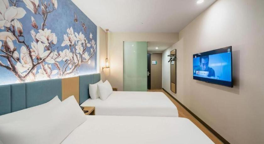 Magnotel Hotel Shanghai Railway Station Magnolia Plaza Exterior foto